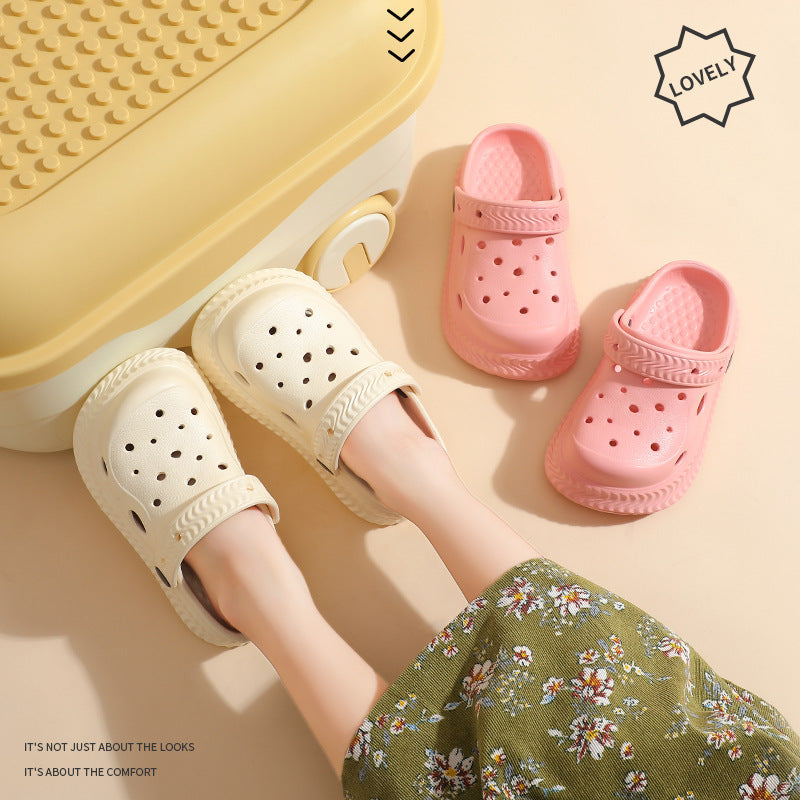 Kids' EVA Closed Toe Clogs Soft Sole Non-Slip Sandals