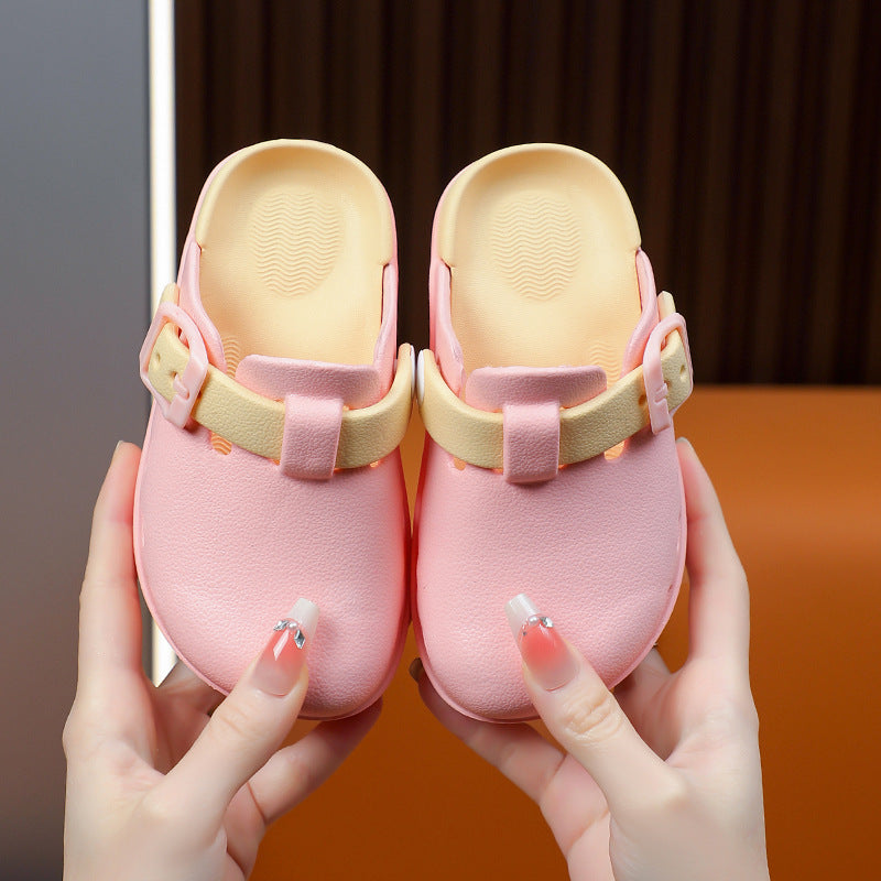 Kids' Closed Toe Clogs Non-Slip Lightweight Beach Sandals