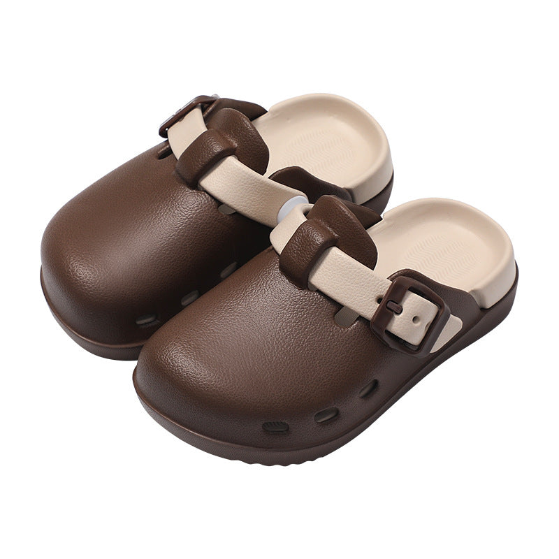 Kids' Closed Toe Clogs Non-Slip Lightweight Beach Sandals