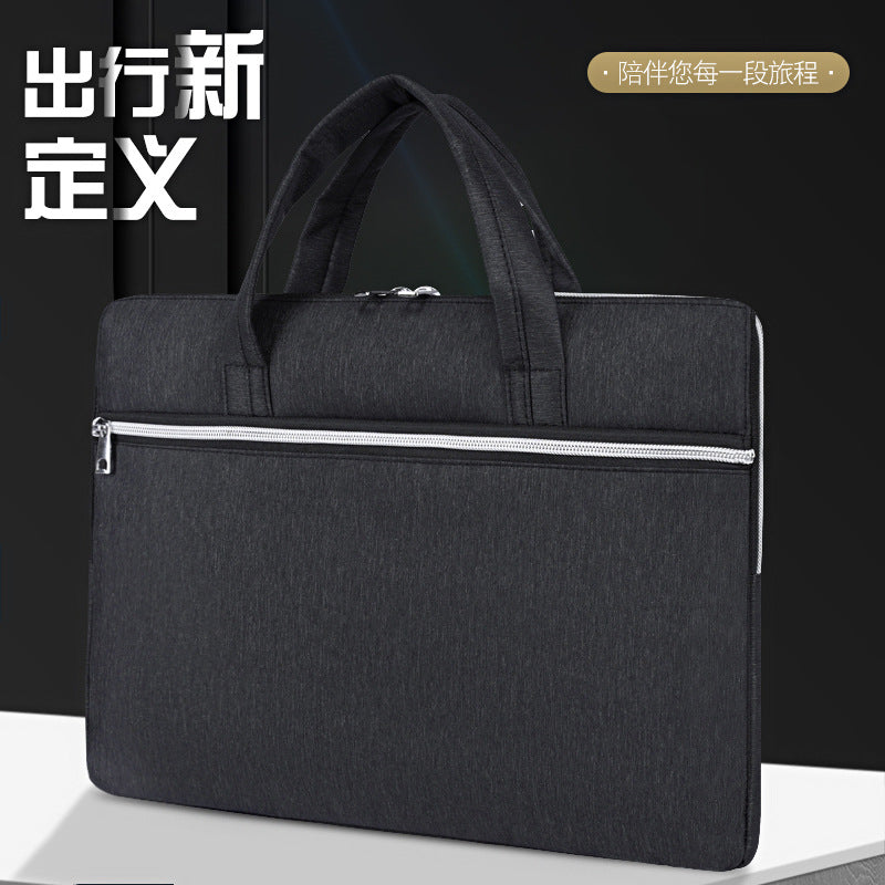 A4 Vertical Briefcase Portable Document & iPad Storage Bag