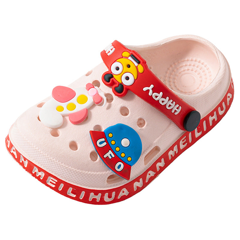 Kids' EVA Astronaut Closed Toe Clogs Soft Sole Sandals