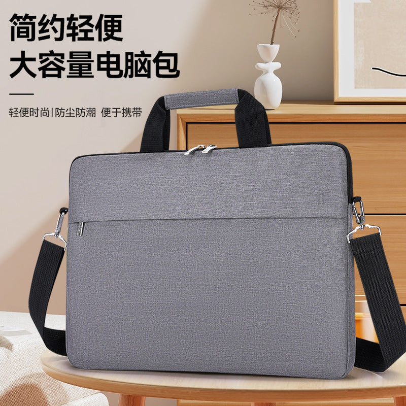Men's Large Capacity Business Laptop Shoulder Messenger Bag