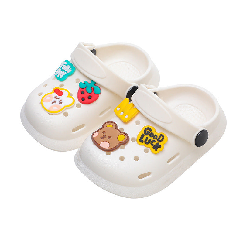 Kids' Cartoon Clogs Breathable Non-Slip Convertible Sandals