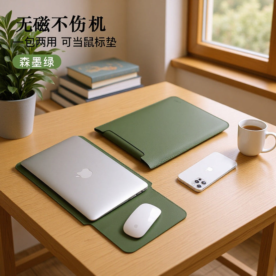 Non-Magnetic Laptop Sleeve for 15.6 Inch Laptop & Tablet