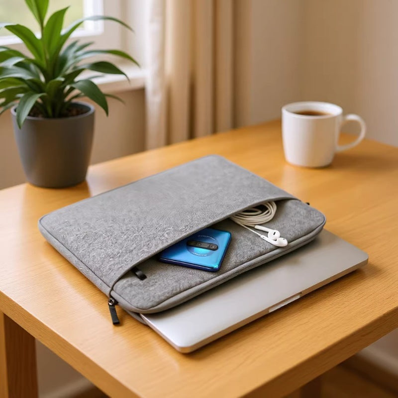 Multi-Pocket Laptop Bag Business Storage Briefcase