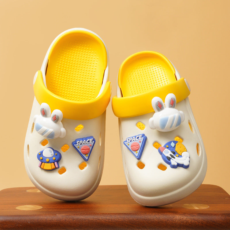 Kids' Cartoon EVA Clogs Non-Slip Bathroom Summer Slippers