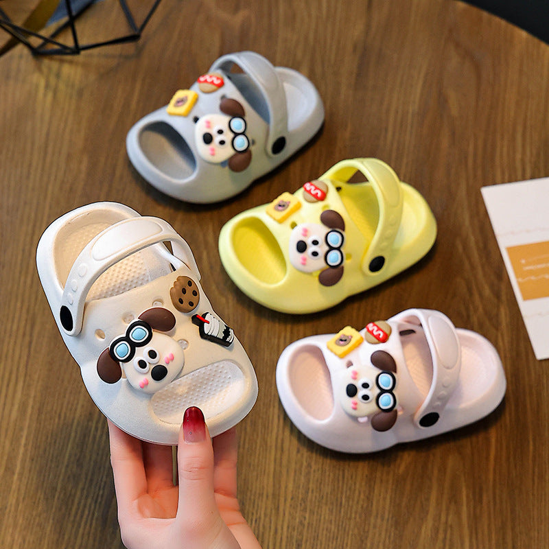 Kids' Cartoon EVA Clogs Soft Sole Non-Slip Indoor Slippers