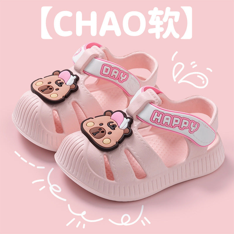 Kids EVA Waterproof Soft Sole Non-Slip Summer Sandals