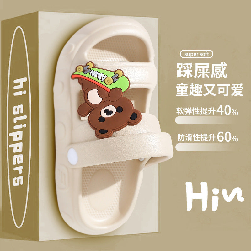 Kids EVA Non-Slip Water Play Clog Sandals