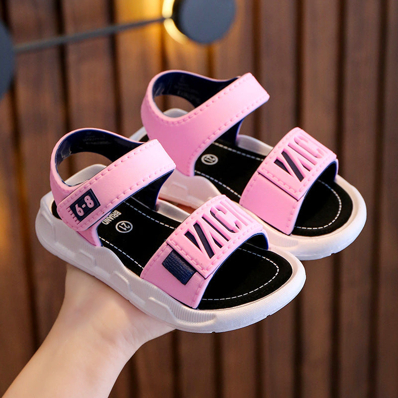 Kids Velcro Sports Beach Sandals for Boys and Girls
