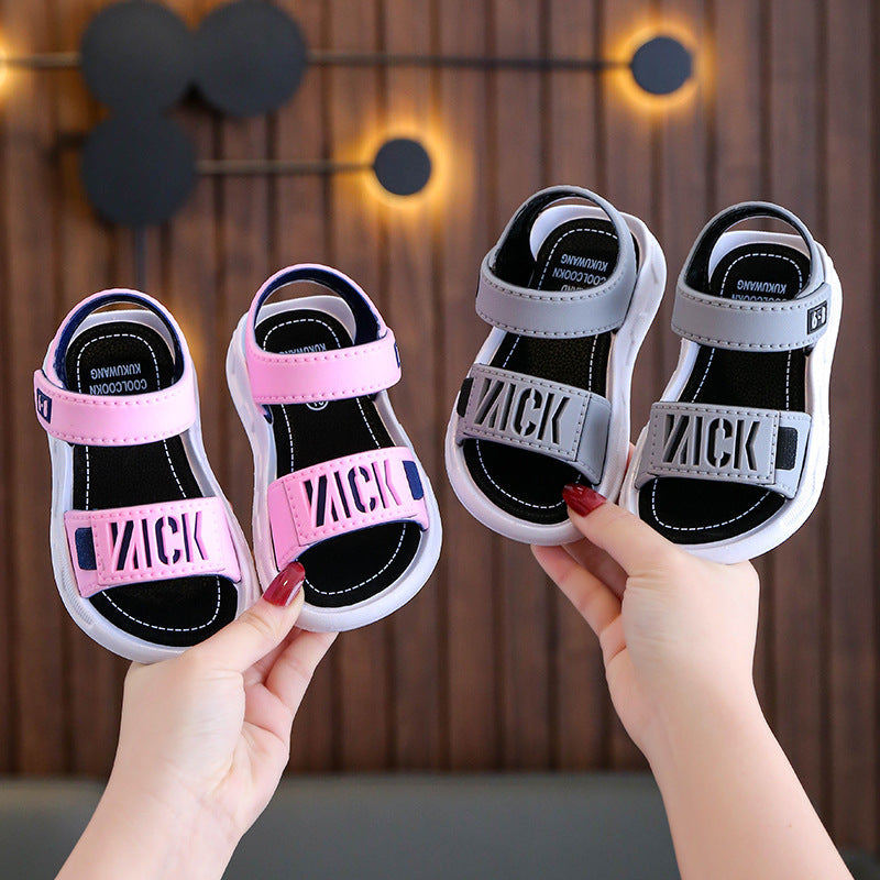 Kids Velcro Sports Beach Sandals for Boys and Girls