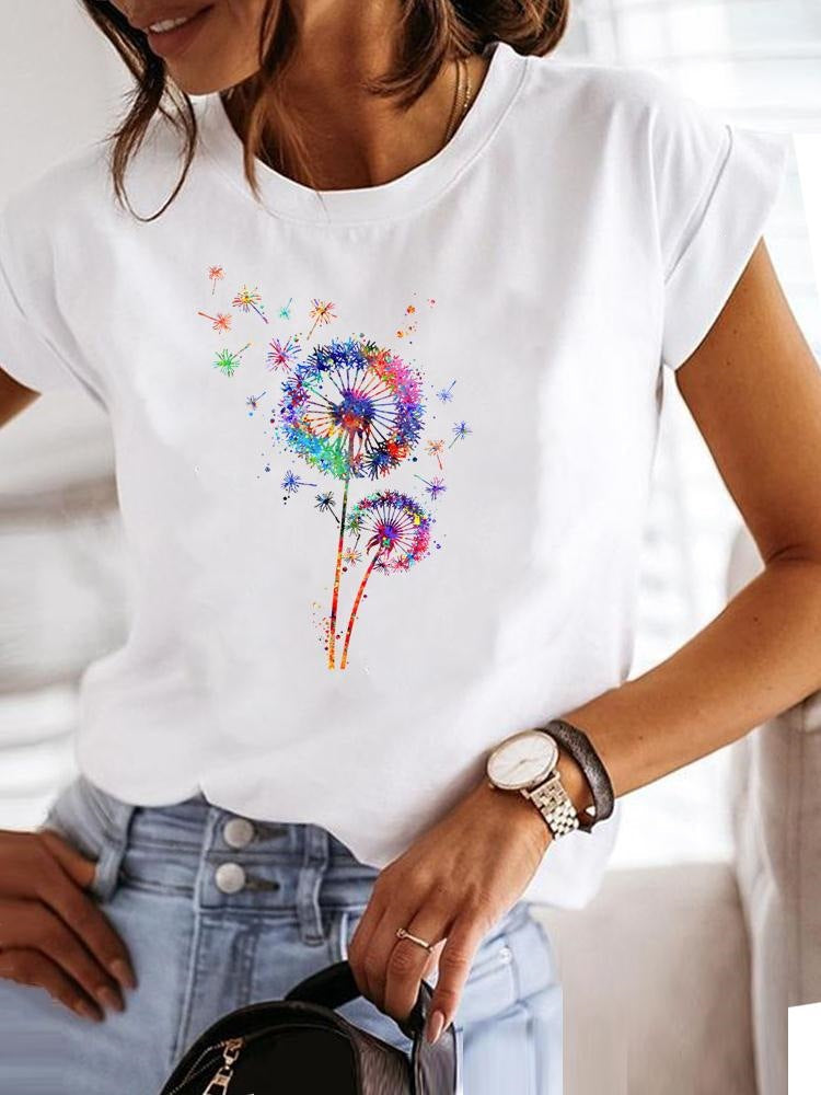 Women's Printed Polo Collar Sleeveless Casual Top