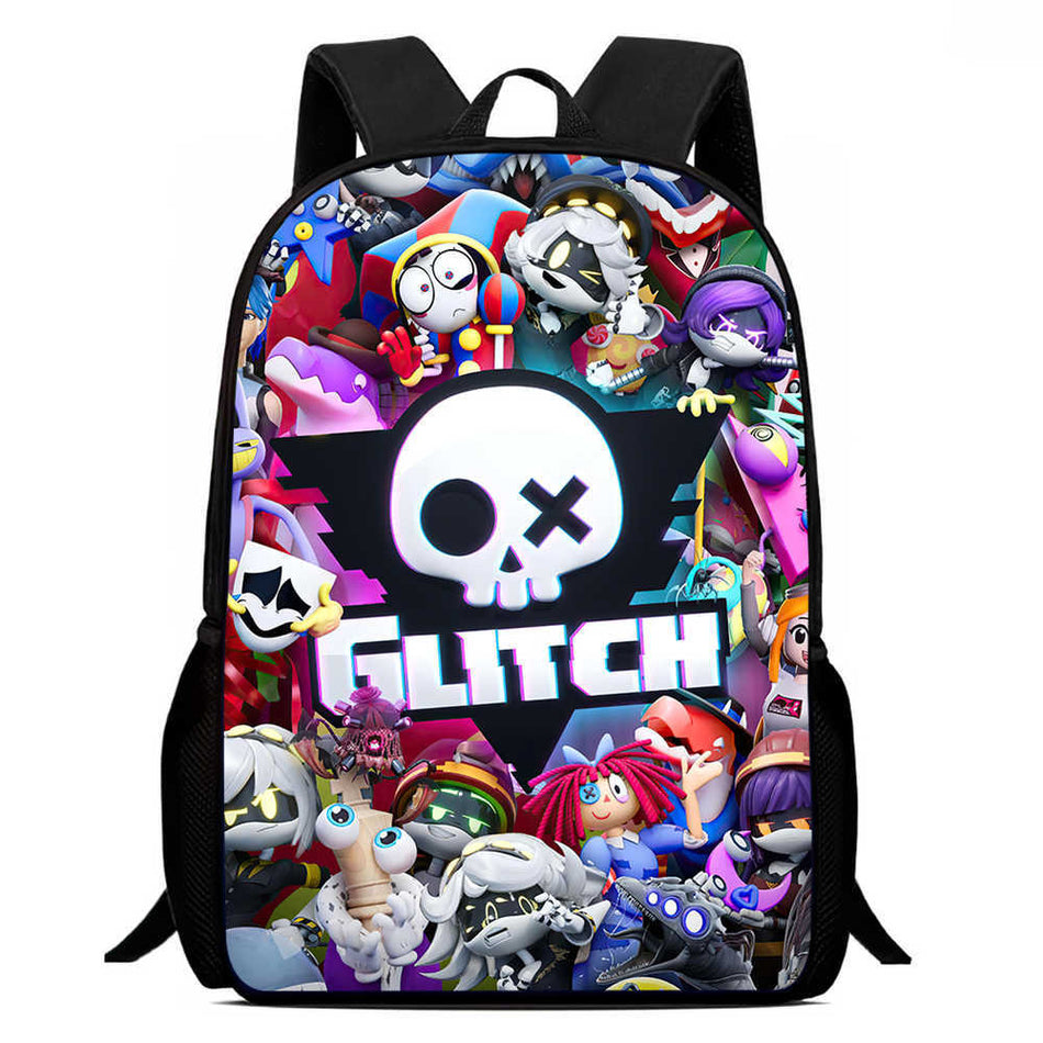 Kids Spine Support Printed School Backpack for Students