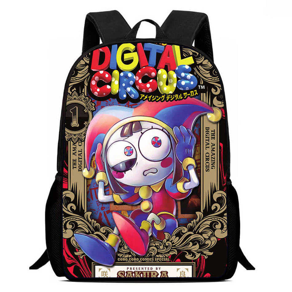 Kids Spine Support Printed School Backpack for Students