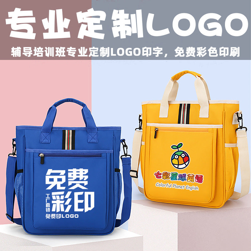 Custom Logo Student Messenger Bag for School Use