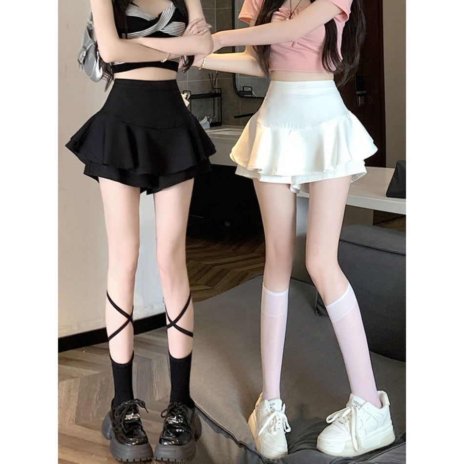 High Waist A-Line Tutu Skirt for Women