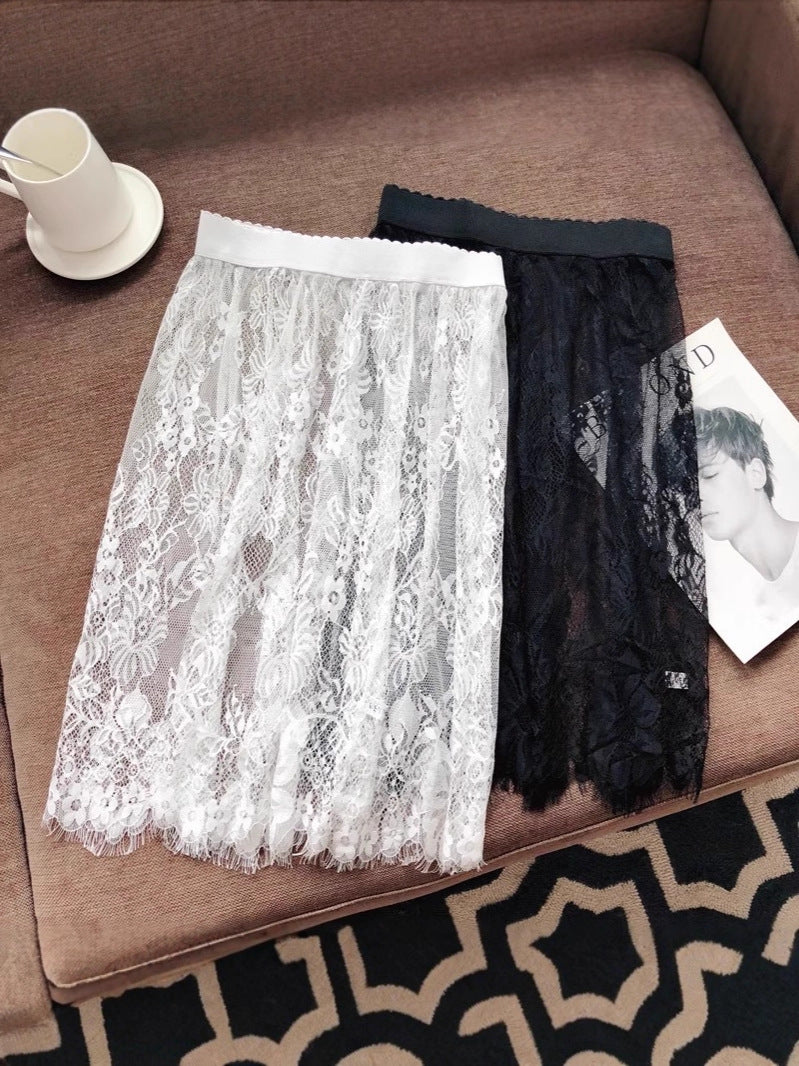 Lace Mesh Underskirt for Cheongsam Styling