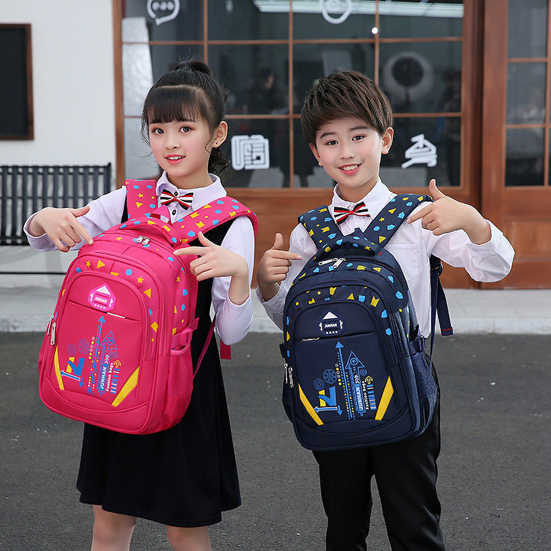 Kids Lightweight Spine Support School Backpack