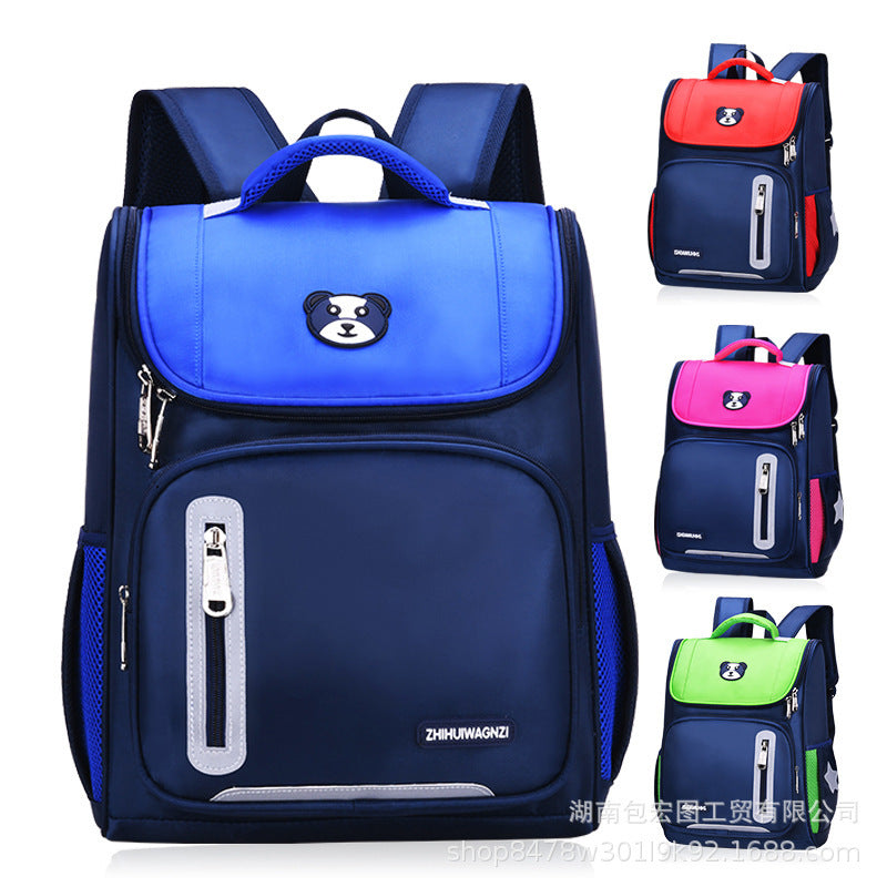 Kids Cartoon Large Capacity Spine Support Backpack