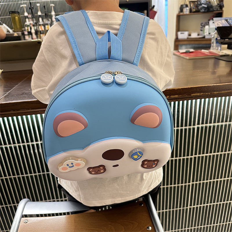 Kids Cartoon Bear Kindergarten Backpack for Girls