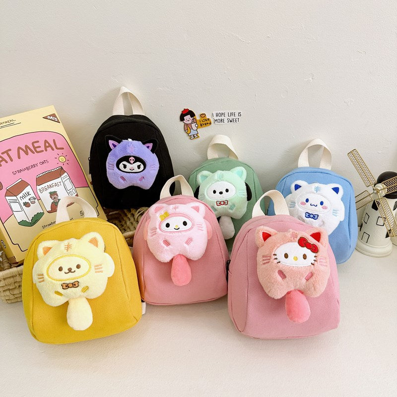 Kids Cartoon Mini Backpack for Kindergarten Travel