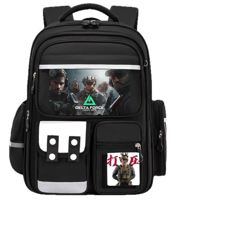 Kids Large Capacity Spine Support School Backpack