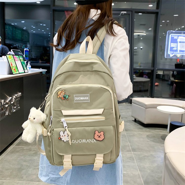 Girls Fashion Student Backpack for Middle School