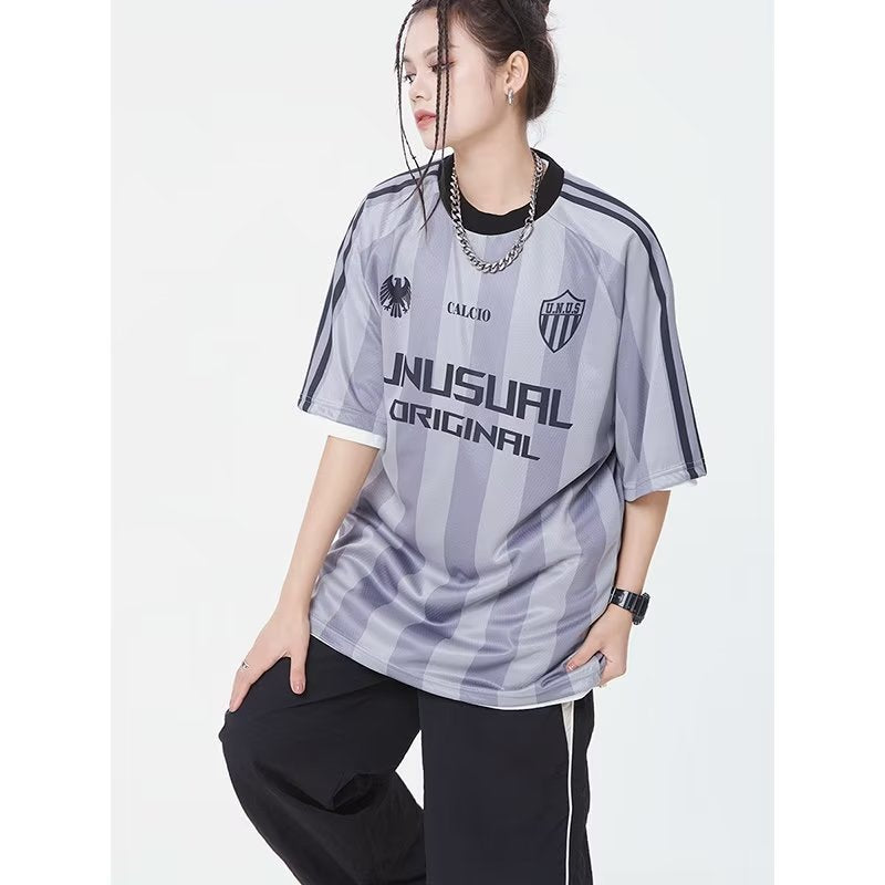 Unisex Oversized Graphic Crew Neck Half Sleeve T-Shirt