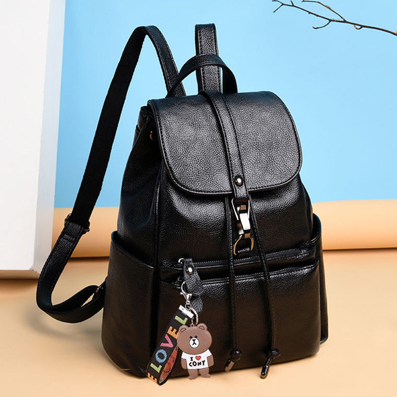 Women's Large Capacity Casual Backpack Versatile Mommy Bag