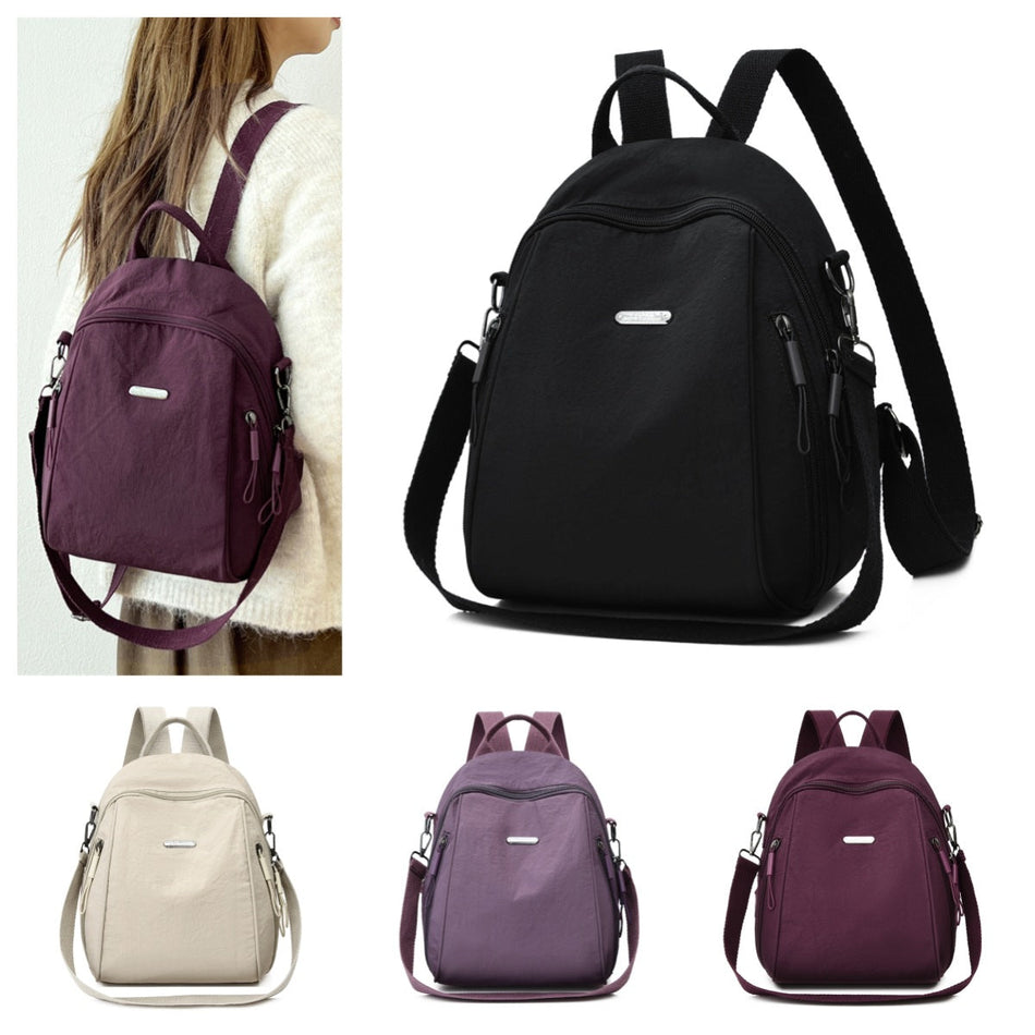 Women's Casual Multi-Function Shoulder Backpack Everyday Bag