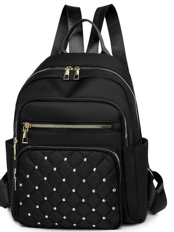 Women's Large Capacity Nylon Casual Lightweight Travel Backpack