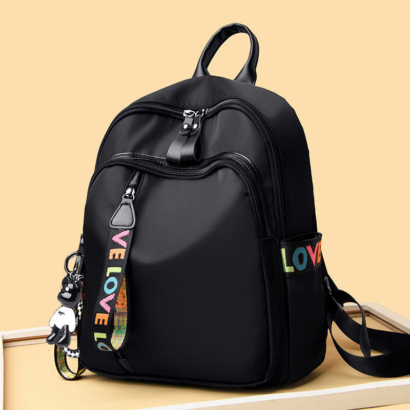 Korean Style Oxford Cloth Backpack for Travel and School