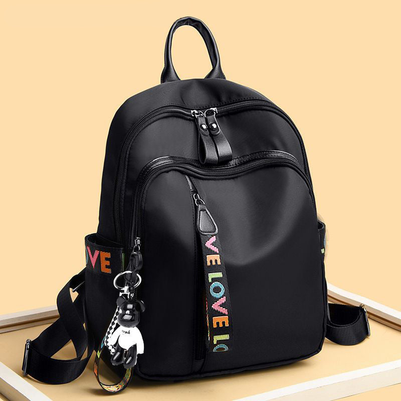 Korean Style Oxford Cloth Backpack for Travel and School