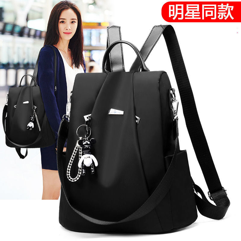 Women's Oxford Cloth Large Capacity Casual Backpack