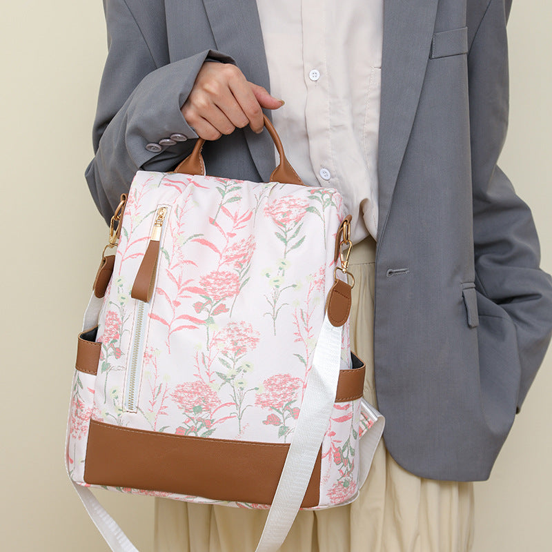 Korean Style Anti-Theft Women's Multi-Function Backpack