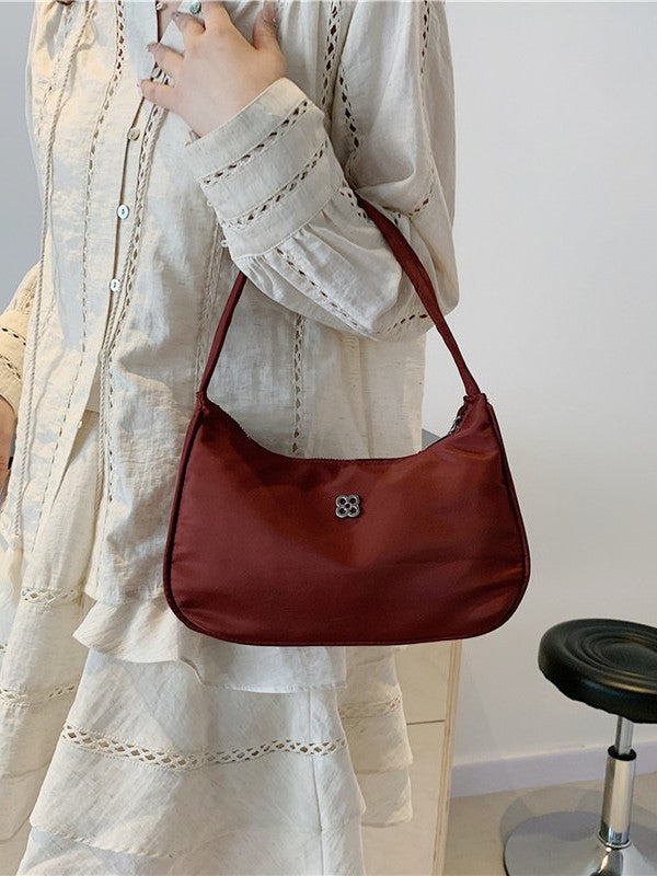 Korean Style Retro Underarm Shoulder Bag for Women