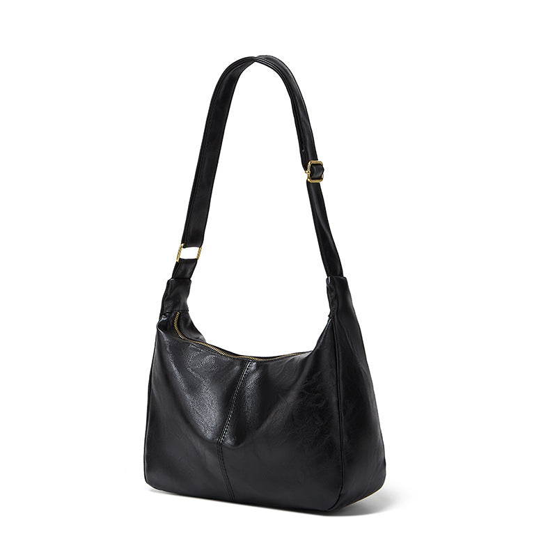Women's Retro Large Capacity Shoulder Tote Crossbody Bag