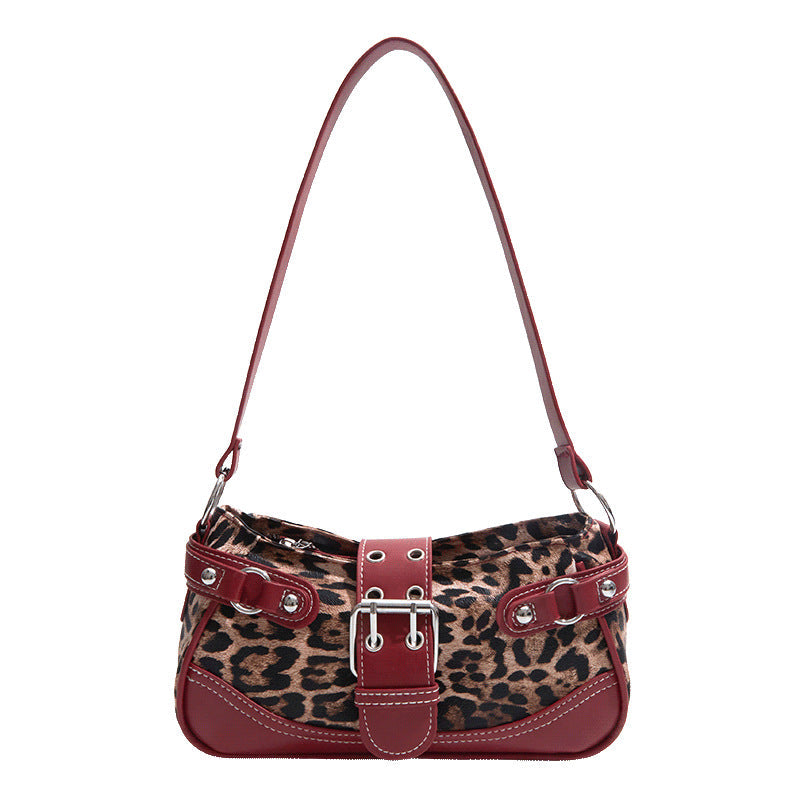 Women's Crescent Small Square Shoulder Underarm Bag