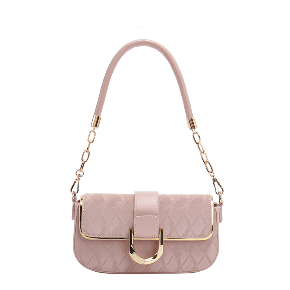 Women's Elegant Rhombus Chain Underarm Shoulder Bag