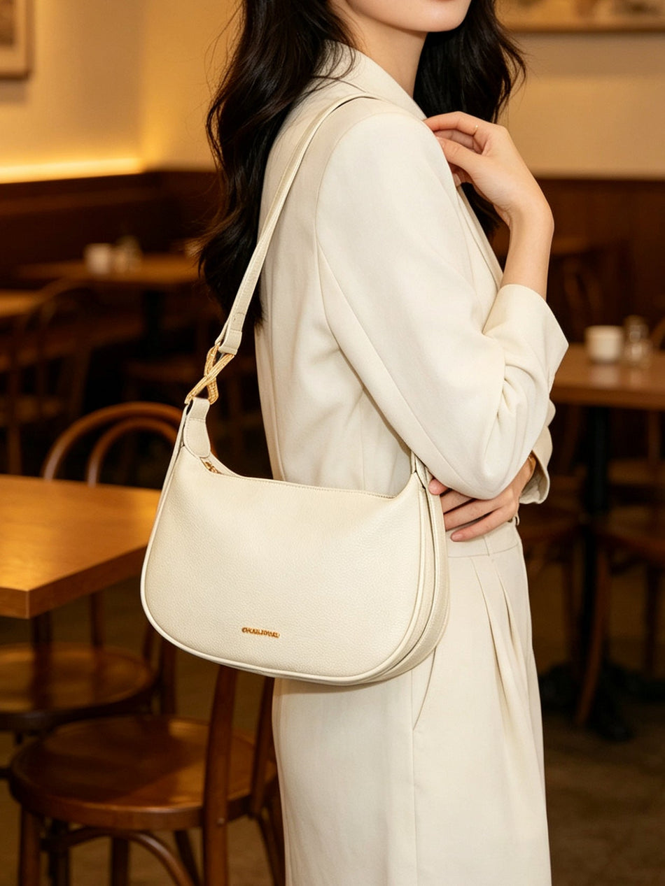 Women's Crescent Moon Underarm Shoulder Handbag