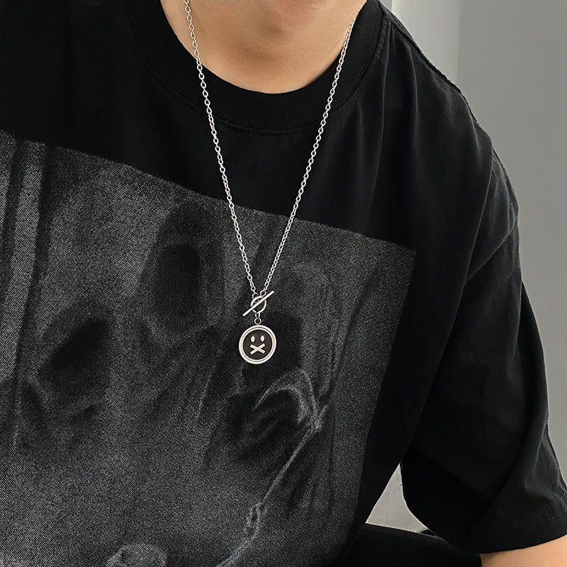 Japanese Korean Style Necklace with Modern Clavicle Chain