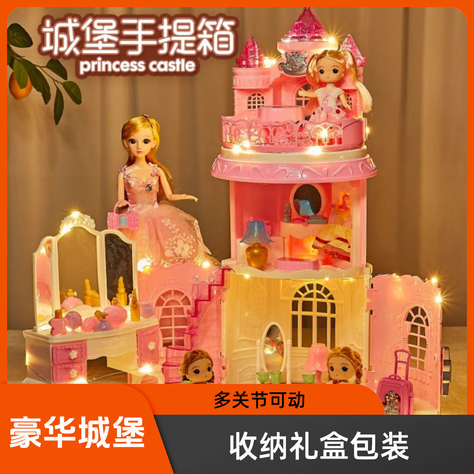 Princess Castle Dollhouse Play Set for Girls