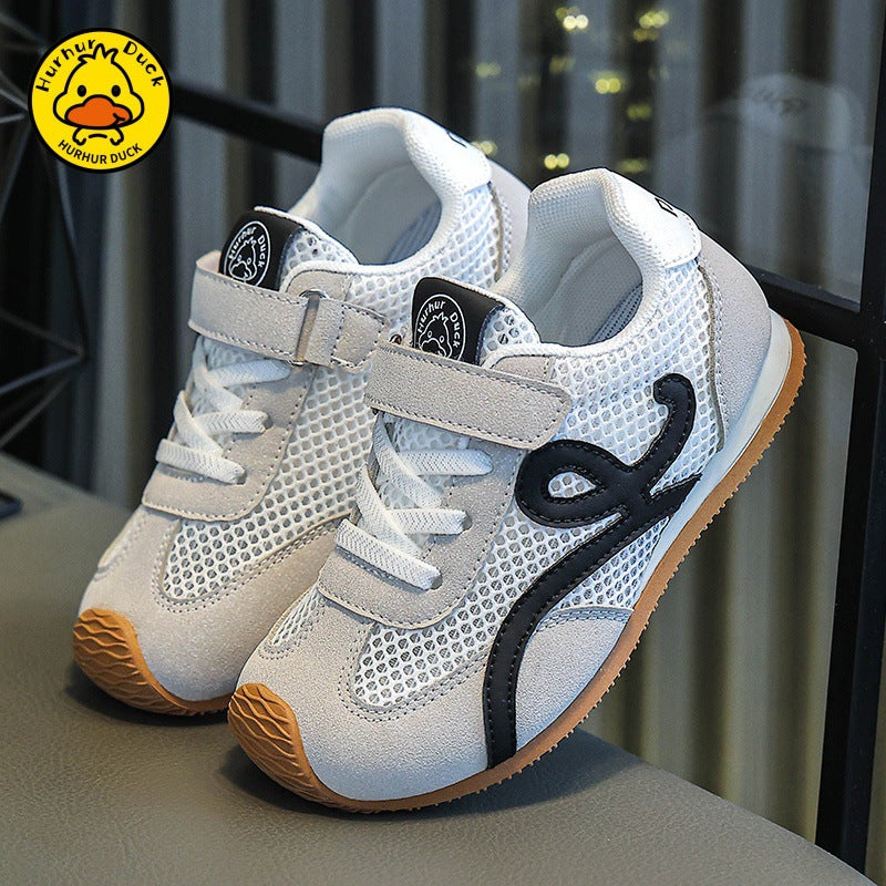 Girls Breathable Mesh Casual Sneakers for Spring and Summer
