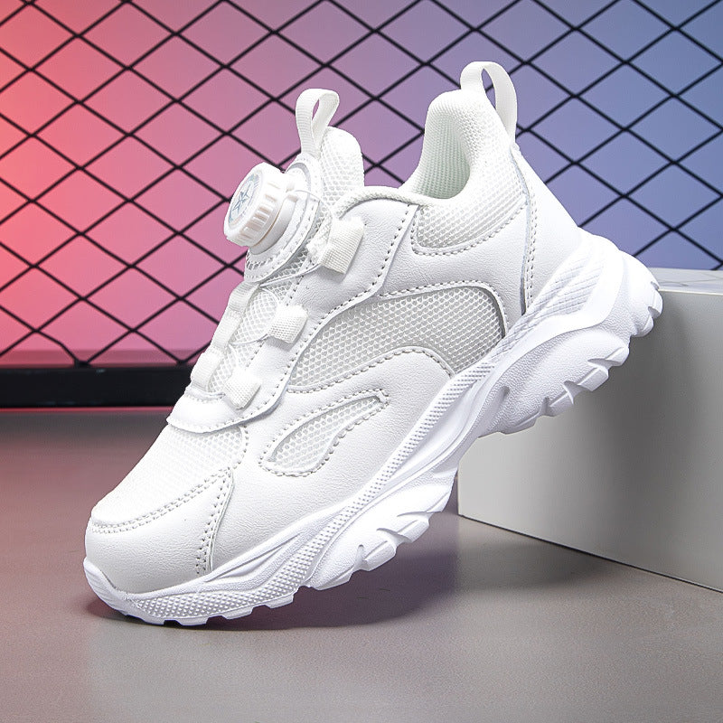 Kids Breathable Mesh Casual Sneakers with Soft Non-Slip Sole