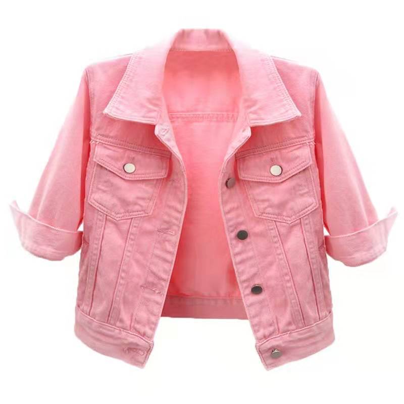 Women's Cropped Denim Jacket