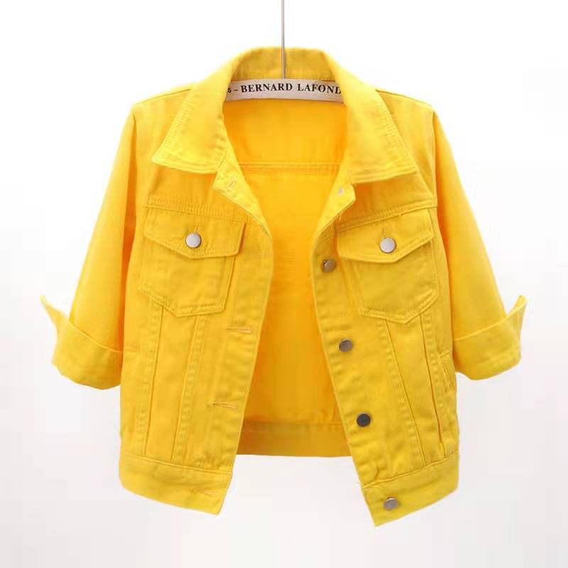 Women's Cropped Denim Jacket