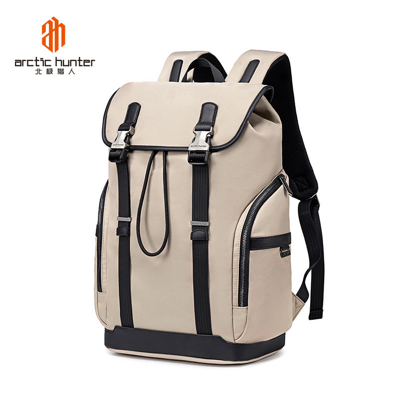 Men's Multifunctional Nylon Water Repellent Business Backpack