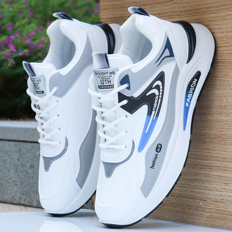 Waterproof Leather Casual Running Sneakers for Men