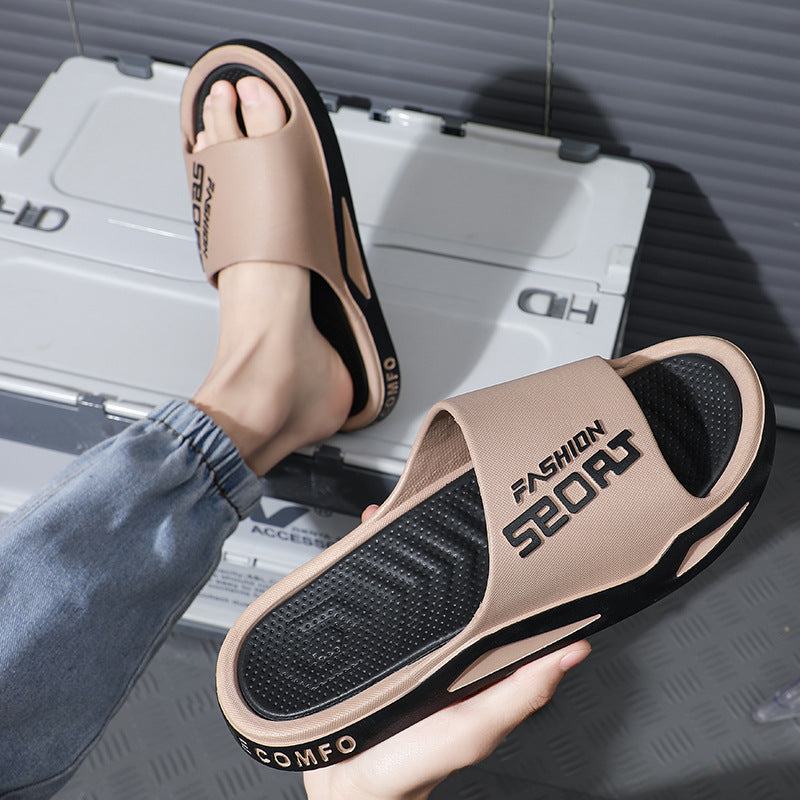 Men's Summer Sports Slippers Soft Sole Home Sandals