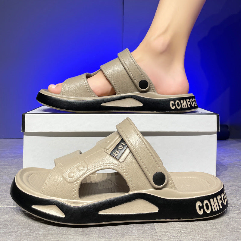 Men's EVA Summer Sandals Anti Odor Beach Driving Shoes